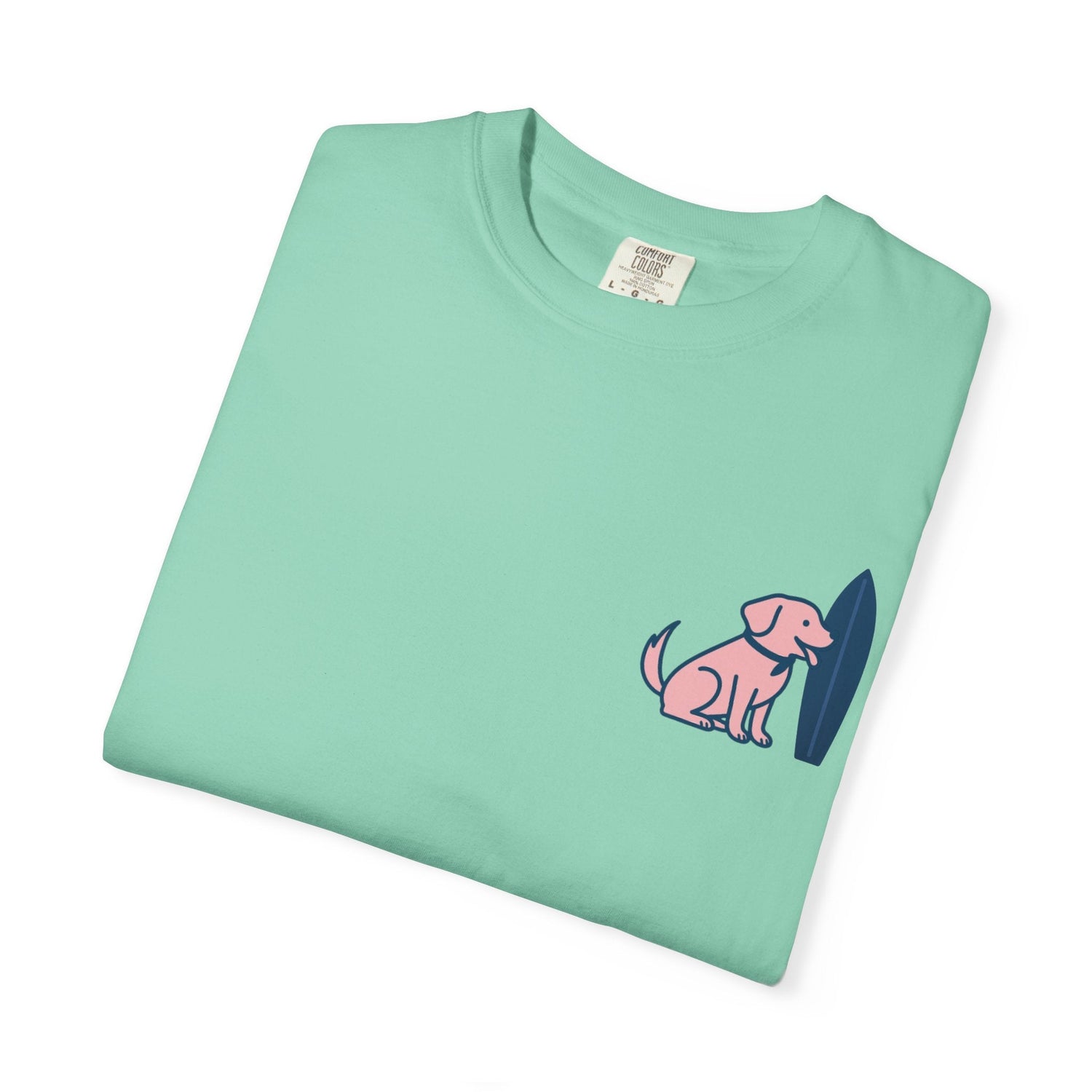Labrador gifts for women collection featuring Tail & Tide coastal dog mom gear, including hoodies, stickers, and hats in pink and navy.